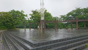 梅雨のさくら公園
